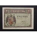 1938- 30 ABRIL -SERIE D- 1 PESETA - BURGOS - 