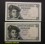 1948- ELCANO - SERIE E - 5 PESETAS - 2 BILLETES 