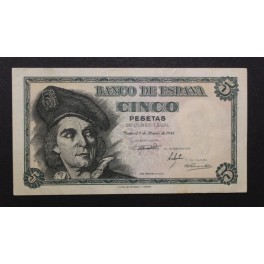 1948- ELCANO - SIN SERIE - 5 PESETAS - MADRID