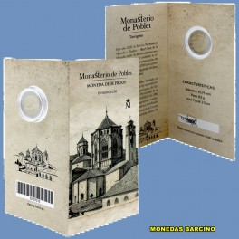 2026-MONASTERIO POBLET - 2 EUROS - ESPA&Ntilde;A  - PROOF