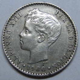 1900 - 0 - 0 - 50 CENTIMOS - ALFONSO XIII - ESPA&Ntilde;A