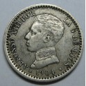 1904 - 0 - 4 - 50 CENTIMOS -ALFONSO XIII -ESPA&Ntilde;A -SMV