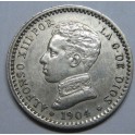 1904 - 0 - 4 - 50 CENTIMOS -ALFONSO XIII -ESPA&Ntilde;A -SMV