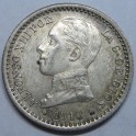 1910- 1 - 0 - 50 CENTIMOS -ALFONSO XIII -ESPA&Ntilde;A -PCV