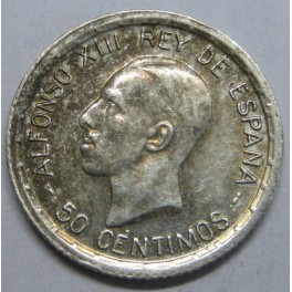 1926- 50 CENTIMOS -ALFONSO XIII - ESPA&Ntilde;A -PCS
