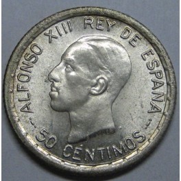 1926- 50 CENTIMOS -ALFONSO XIII - ESPA&Ntilde;A