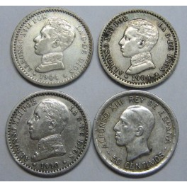1904-1926- 50 CENTIMOS -ALFONSO XIII - ESPA&Ntilde;A