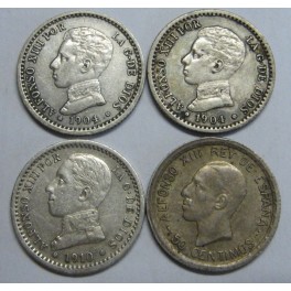 1904-1926- 50 CENTIMOS -ALFONSO XIII - ESPA&Ntilde;A