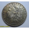 1882-FILADELFIA - USA-MORGAN- DOLLAR -PLATA