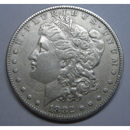 1882-FILADELFIA - USA-MORGAN- DOLLAR -PLATA