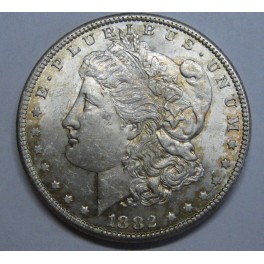 1882-CARSON CITY- USA-MORGAN- DOLLAR -PLATA
