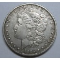 1884-FILADELFIA- USA-MORGAN- DOLLAR -PLATA
