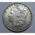 1889-FILADELFIA - USA-MORGAN- DOLLAR -PLATA