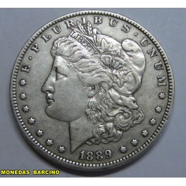 1889-NEW ORLEANS - USA-MORGAN- DOLLAR -PLATA
