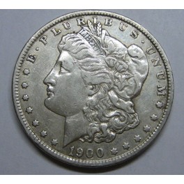 1900-NEW ORLEANS -USA- MORGAN- DOLLAR -PLATA