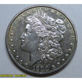 1900-NEW ORLEANS - USA- MORGAN- DOLLAR -PLATA