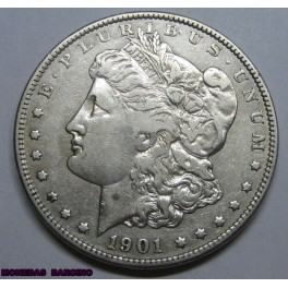 1901- SAN FRANCISCO- USA- MORGAN- DOLLAR -PLATA