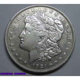 1921- FILADELFIA -USA- MORGAN- DOLLAR -PLATA