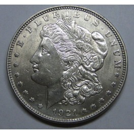 1921- FILADELFIA -USA- MORGAN- DOLLAR -PLATA