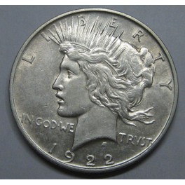 1922- DENVER - USA - PAZ - DOLLAR - PLATA