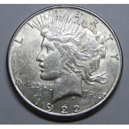 1922- SAN FRANCISCO -USA - PAZ - DOLLAR - PLATA