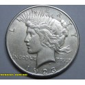 1923- SAN FRANCISCO-USA - PAZ - DOLLAR - PLATA