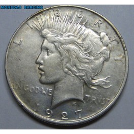 1927- DENVER - USA - PAZ - DOLLAR - PLATA