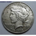 1934- FILADELFIA - USA - PAZ - DOLLAR - PLATA