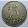 SAN JUAN DE HORTA - 5 PESETAS - OBRERA