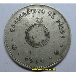EL RELOJ - 1 PESETAS - BARCELONA
