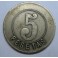 CIRCULO A - 5 PESETAS - FICHA - CATALUNYA