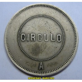 CIRCULO A - 5 PESETAS - FICHA - CATALUNYA