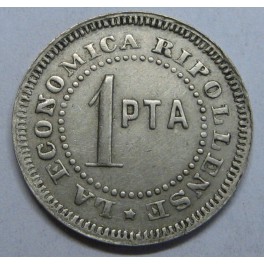 ECONOMICA RIPOLLENSE - 1 PESETAS - RIPOLL