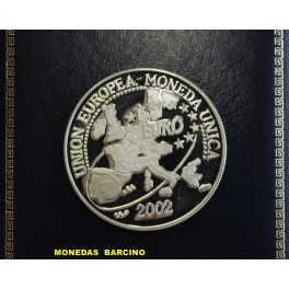 2002-UNION EUROPA - EURO - ONZA - PLATA - ESPA&Ntilde;A