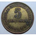 BADALONA - 5 CENTIMS - LA ECONOMICA OBRERA
