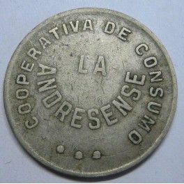 1932- BARCELONA - 1 peseta -  ANDRESENSE
