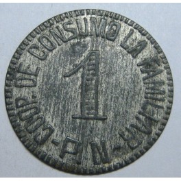 PUEBLO NUEVO -1 PESETA -CONSUMO FAMILIAR