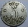 1912- SAN FELIU GUIXOLS- 5 PESETA - GUIXOLENSE