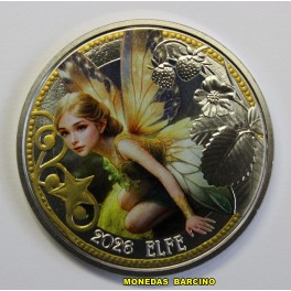 2026- HADA -ELFE - 3 EUROS - AUSTRIA - COLOR