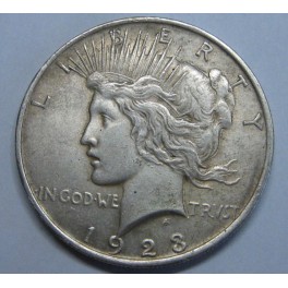 1923- FILADELFIA -USA - PAZ - DOLLAR - PLATA