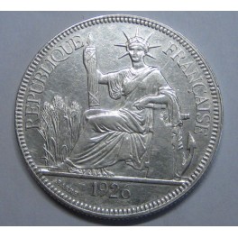 1926- A- INDOCHINA - PIASTRE - COMMERCE - FRANCIA