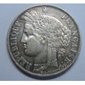 1851-CERES LIBERTE - 5 FRANC - FRANCIA - PLATA