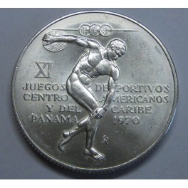 1970- JUEGOS OLIMPICOS - 5 BALBOAS - PANAMA 