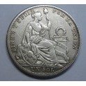1926 - PERU - UN SOL - LIMA - PLATA - LA UNION
