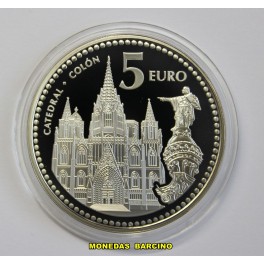 2010- BARCELONA - 5 EUROS- ESPA&Ntilde;A - CATEDRAL