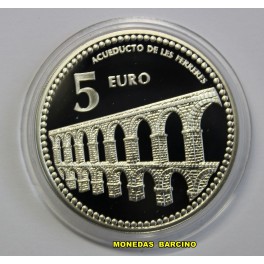 2012- TARRAGONA - 5 EUROS - ACUEDUCTO - PLATA