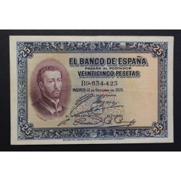 1926- FRANCISCO XAVIER- SERIE A -25 PESETAS 