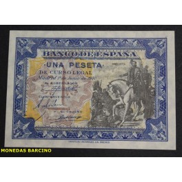 1940- HERNAN CORTES - SERIE B - 1 PESETA - ESPA&Ntilde;A