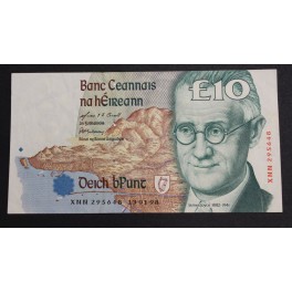 1998- IRLANDA- 10 POUNDS - JAMES JOYCE -BILLETE