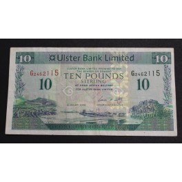 2008- IRLANDA NORTE- 10 POUNDS - ULSTER BANK